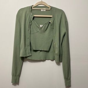 Aritzia Wilfred Sicily Cardigan + Sicily Sweater